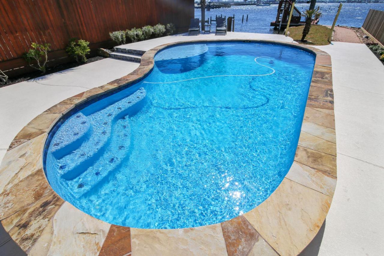 فيلا Pool Days And Dock Nights غالفيستون، تكساس المظهر الخارجي الصورة